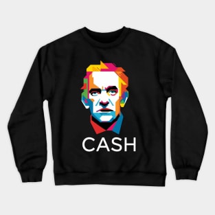 WPAP Johnny Cash Crewneck Sweatshirt